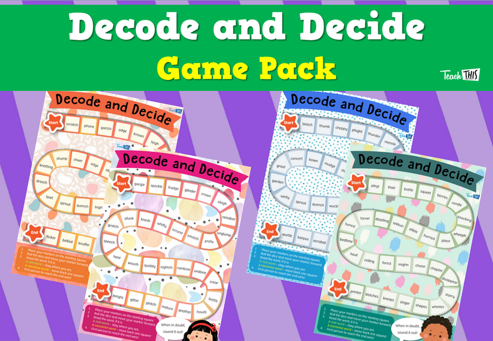 Decode and Decide Game Pack