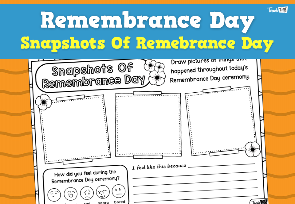 Snapshots Of Remembrance Day