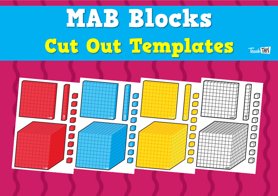 MAB Blocks - Cut Out Templates