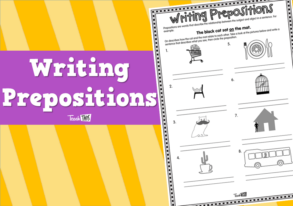 Writing Prepositions