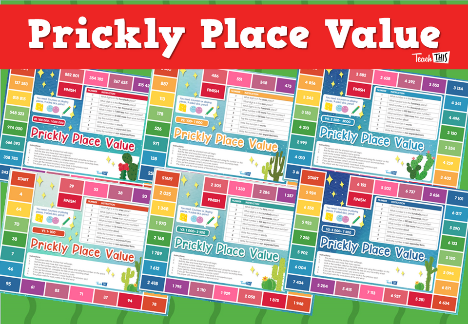 Prickly Place Value