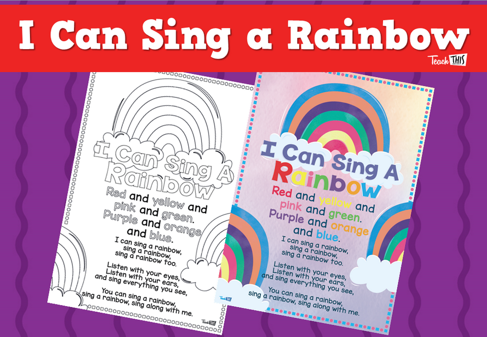 I Can Sing a Rainbow