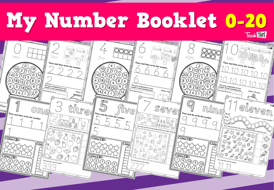 My Number Booklet 0-20