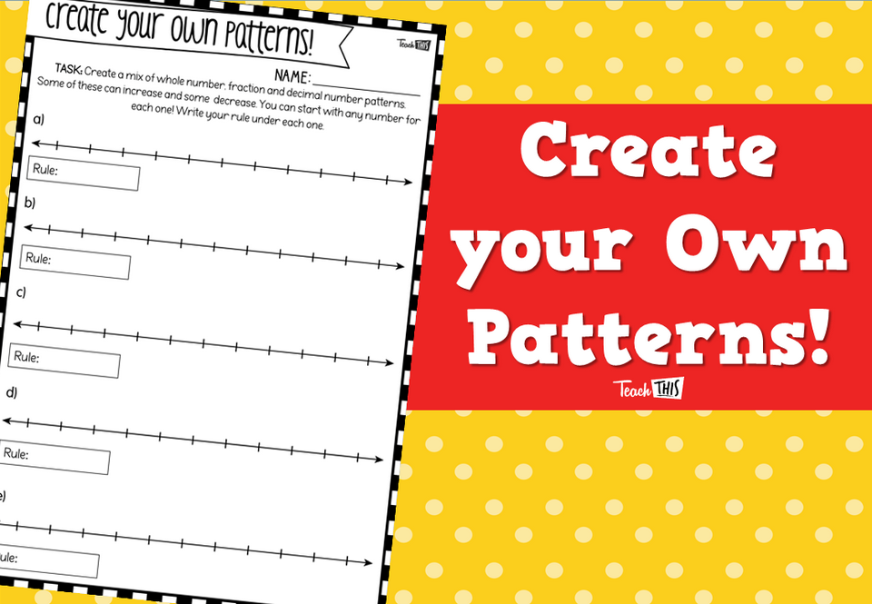 Create your Own Patterns!