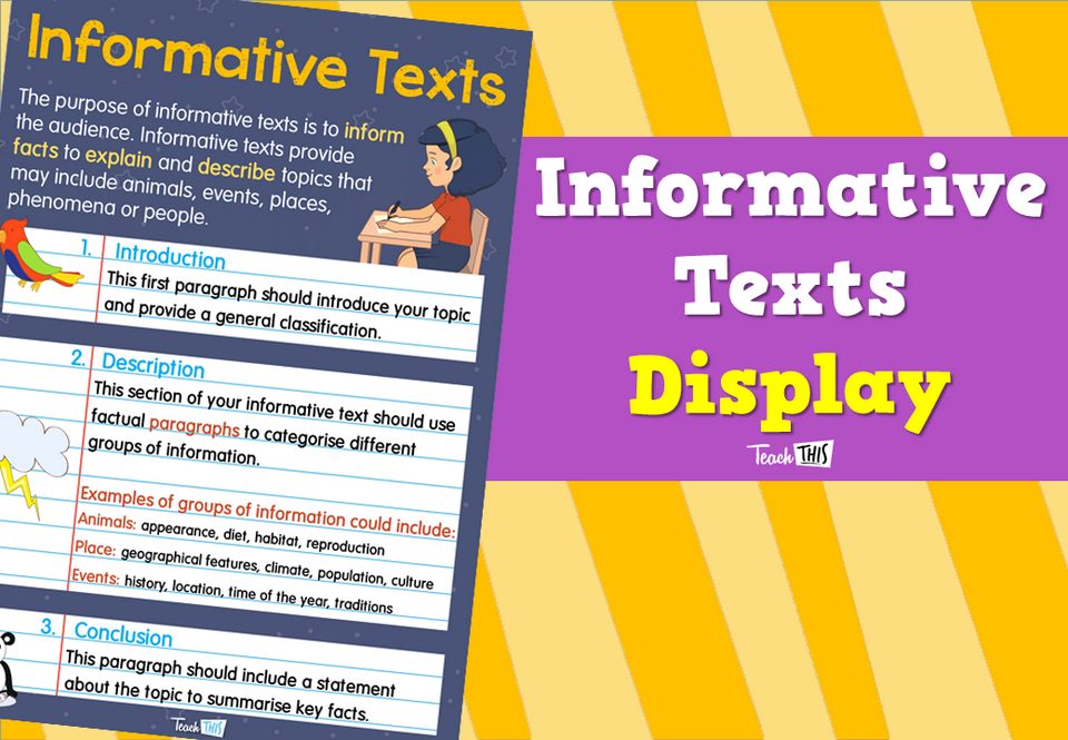 Informative Texts Display