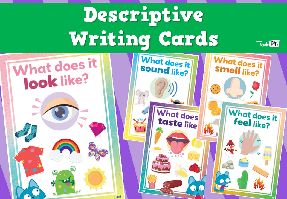 Descriptive Writing Cards