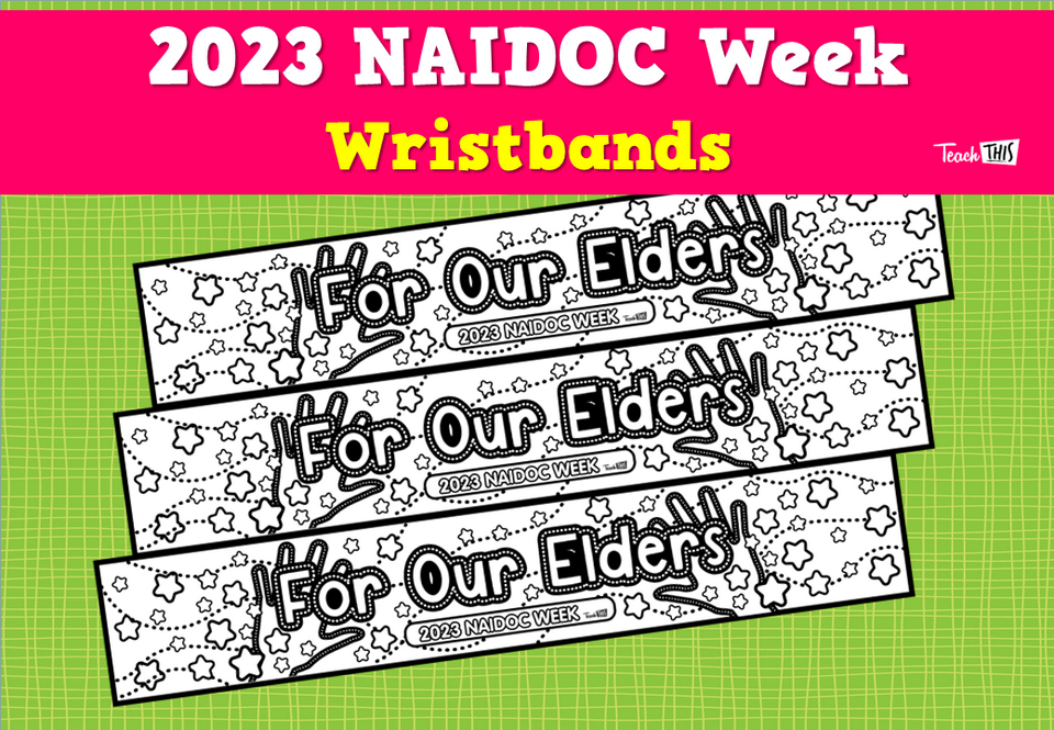 2023 NAIDOC Week Wristbands