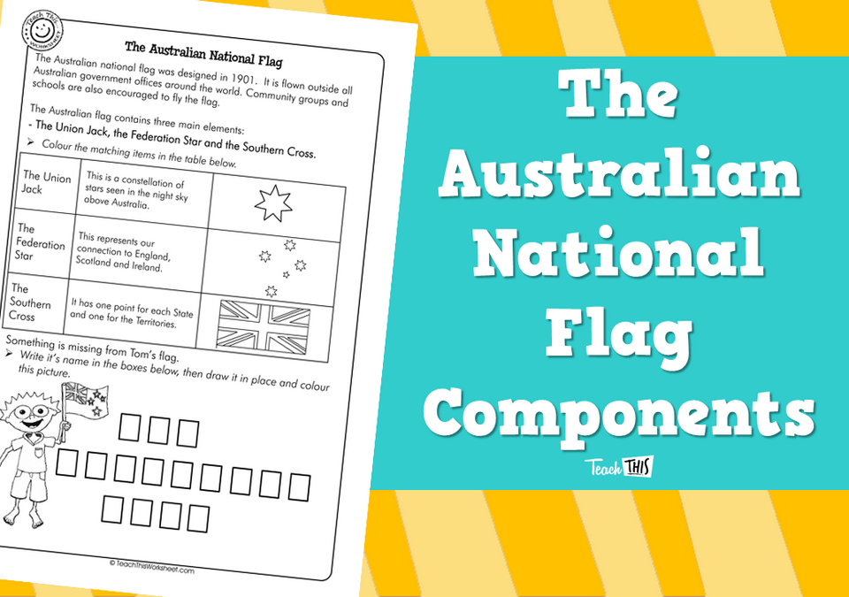 The Australian National Flag Components