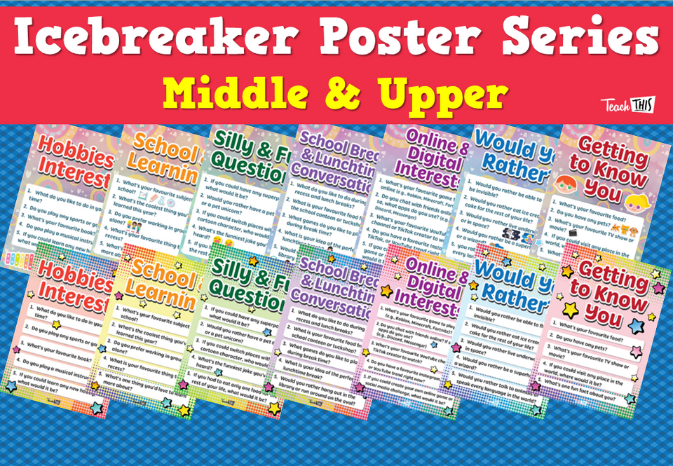 Icebreaker Poster Series - Middle & Upper