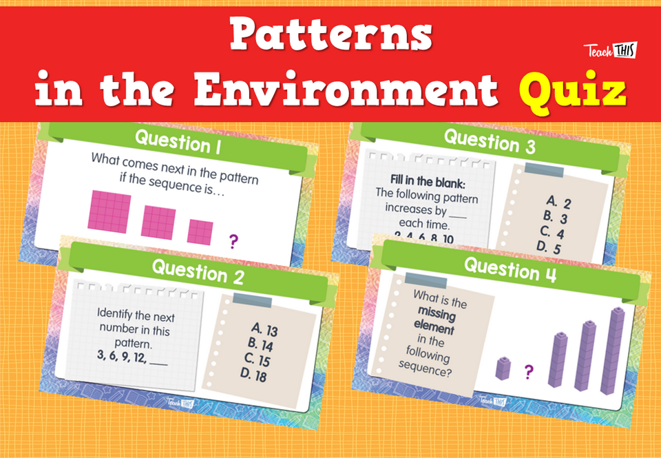 Patterns in the Environment Quiz