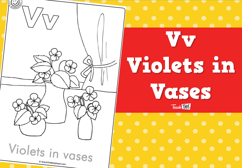 Vv - Violets in Vases