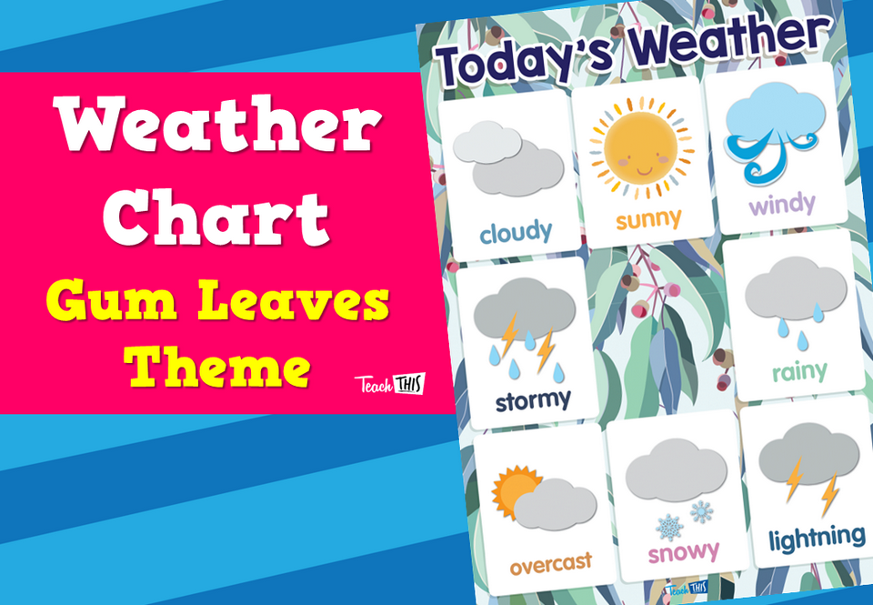 Weather Chart  - Gum Leaves Theme