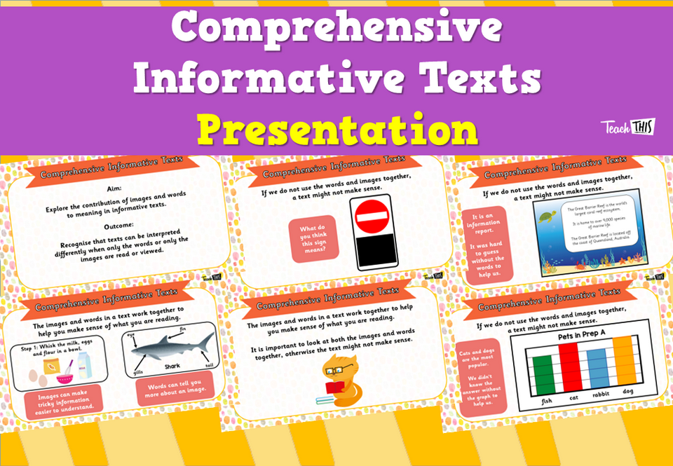 Comprehensive Informative Texts - Presentation