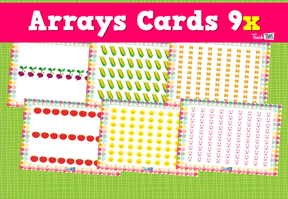 Arrays Cards 9x