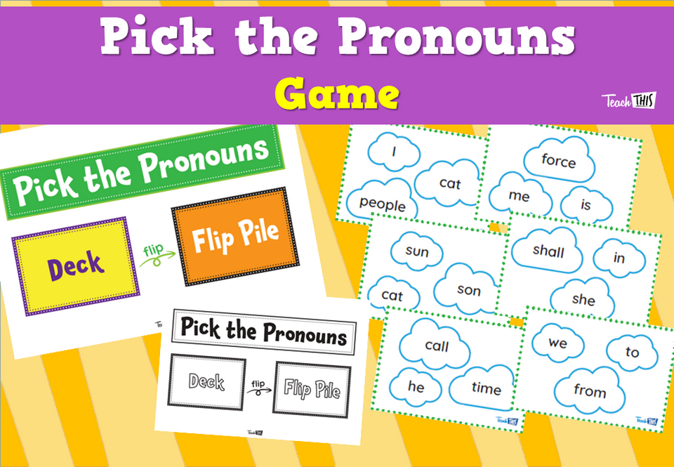 Pick the Pronouns Game