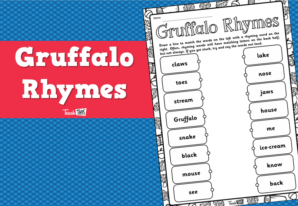 Gruffalo Rhymes