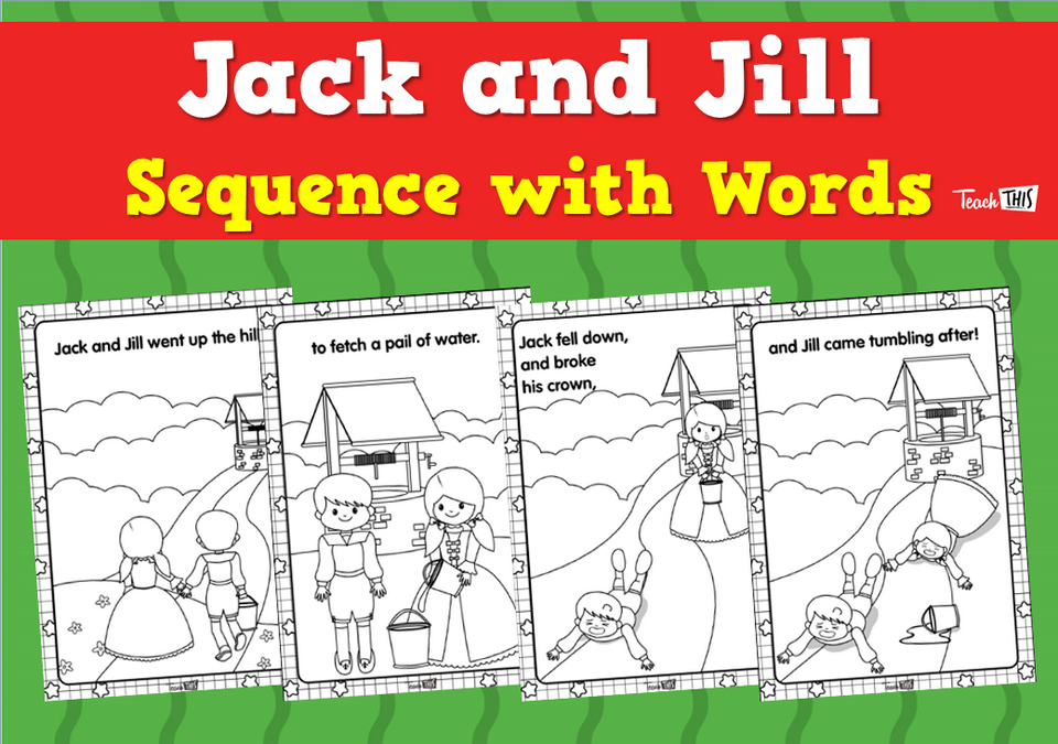 Jack and Jill - Sequence with Words