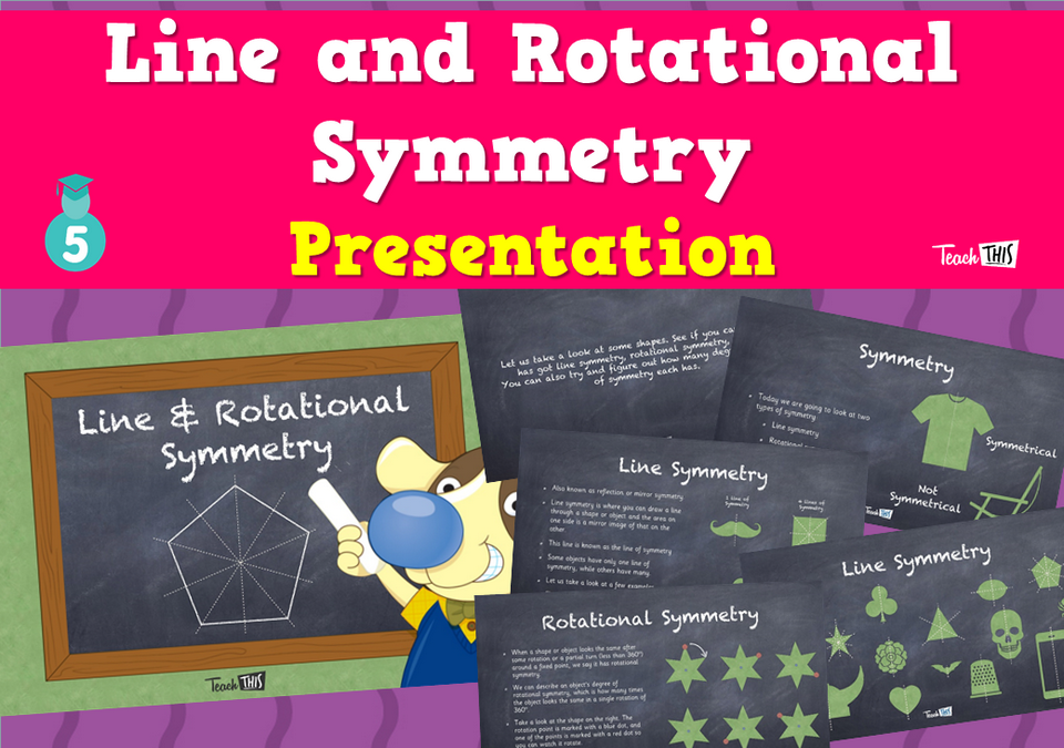 Line and Rotational Symmetry - Presentation