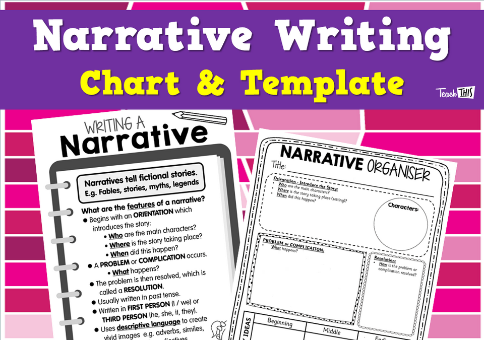 Narrative Writing Chart & Template
