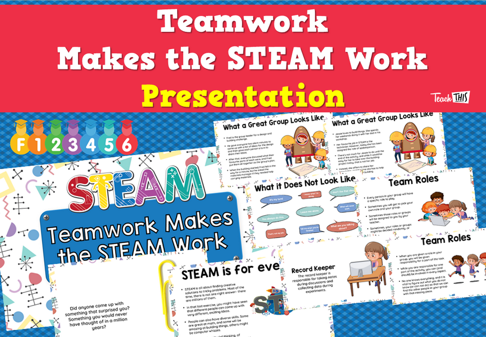 Teamwork Makes the STEAM Work - Presentation