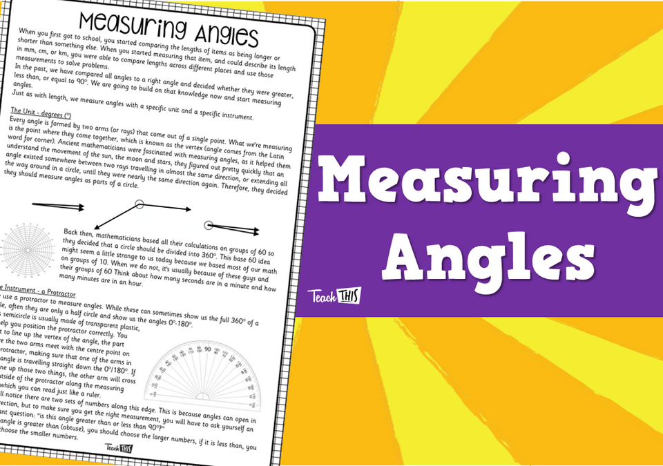 Measuring Angles