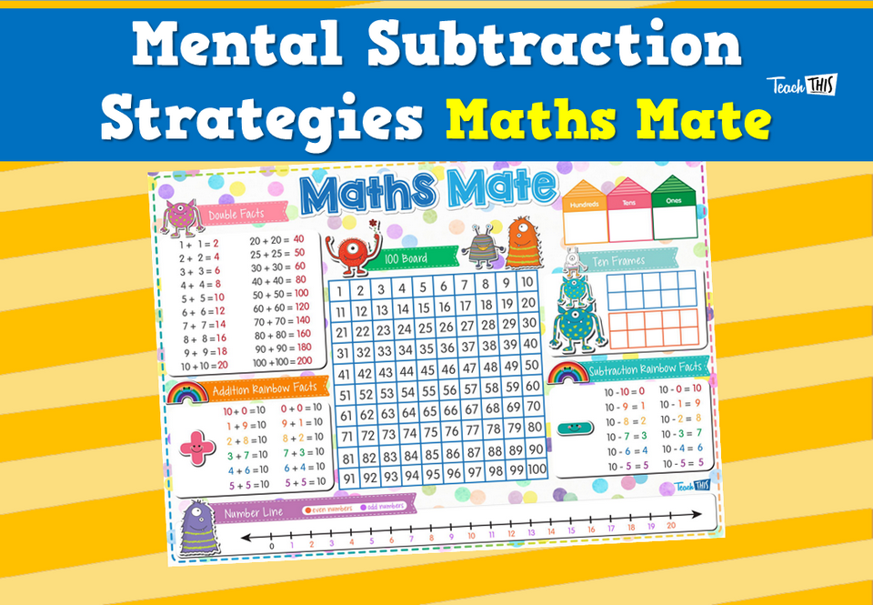 Mental Subtraction Strategies Maths Mate