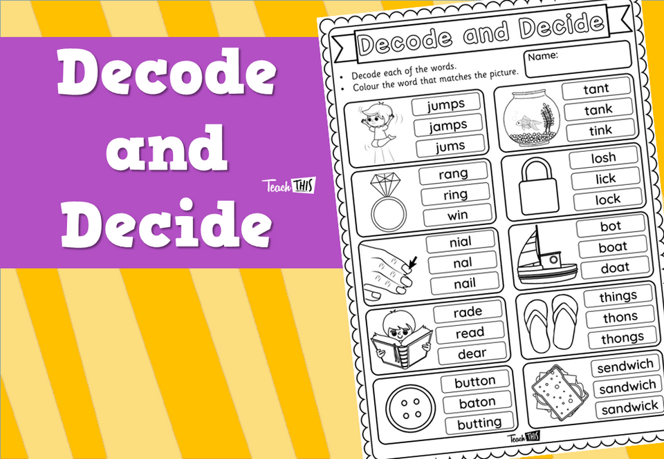 Decode and Decide
