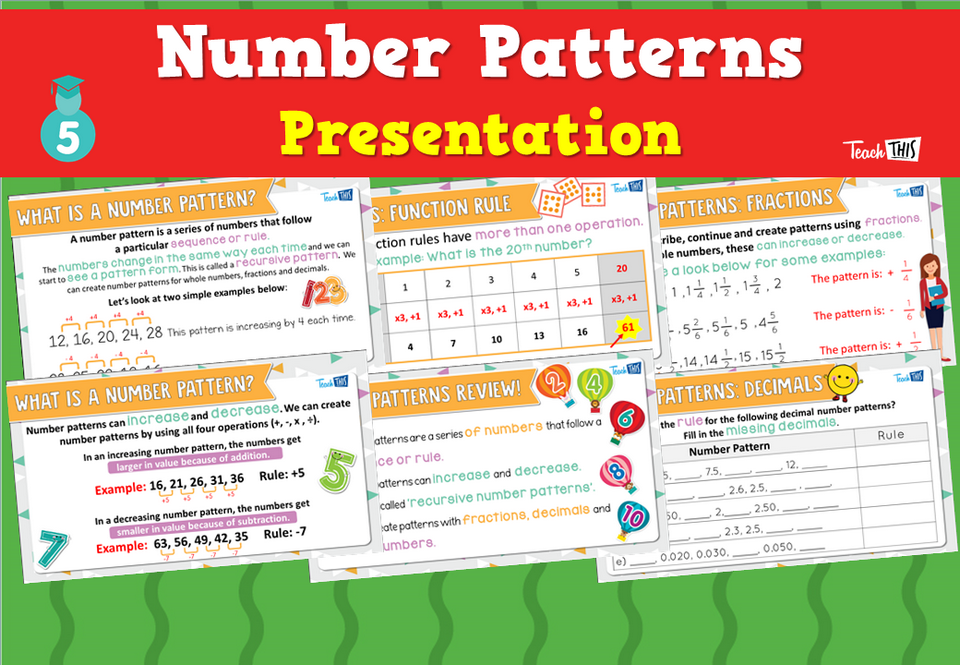 Number Patterns - Presentation