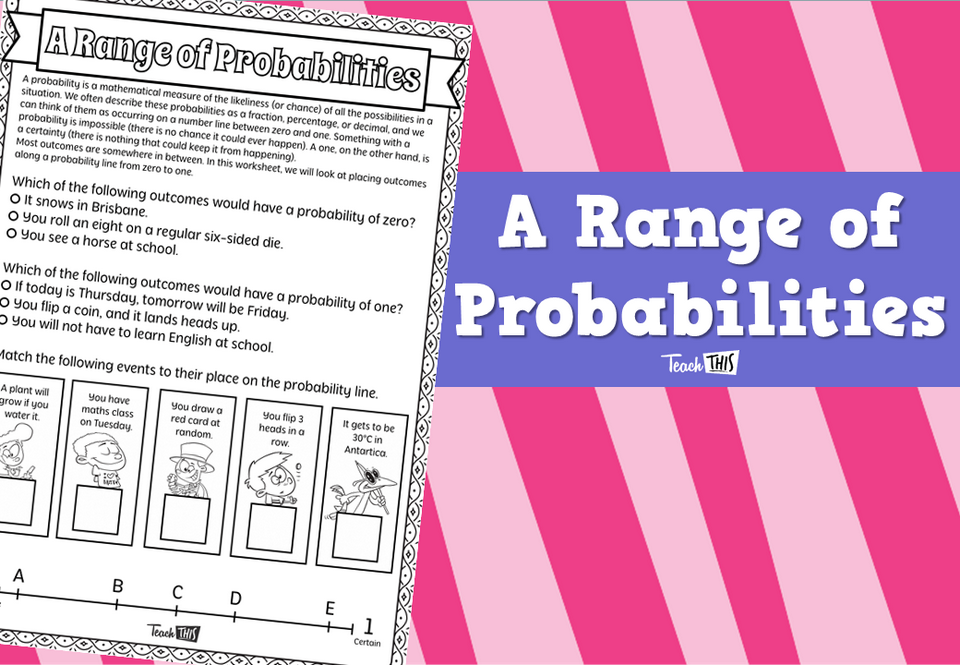 A Range of Probabilities