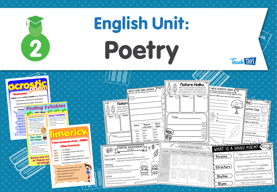 English Unit: Poetry