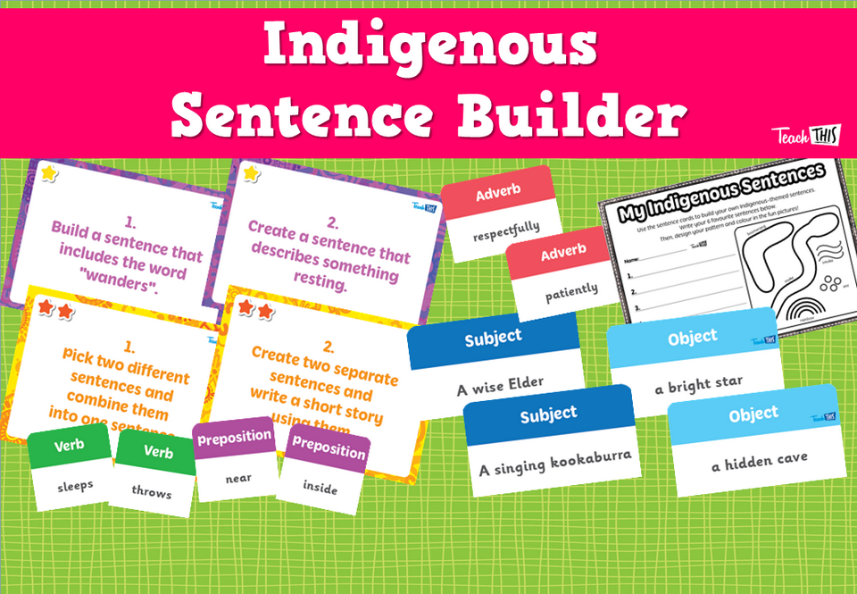 Indigenous Sentence Builder