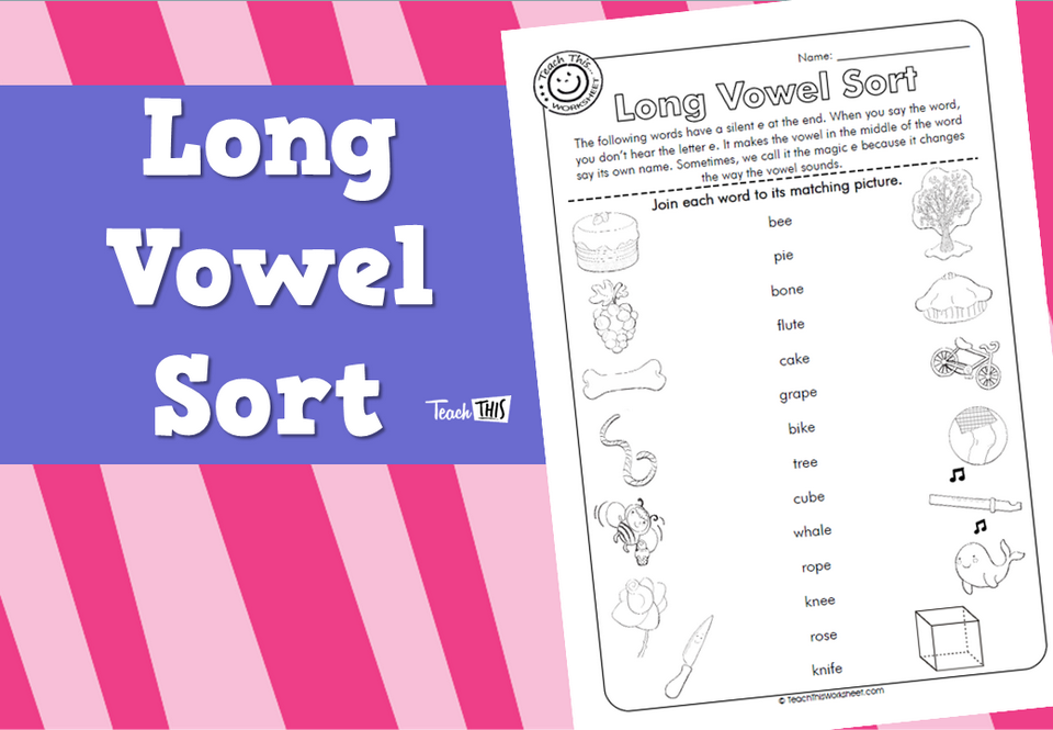 Long Vowel Sort