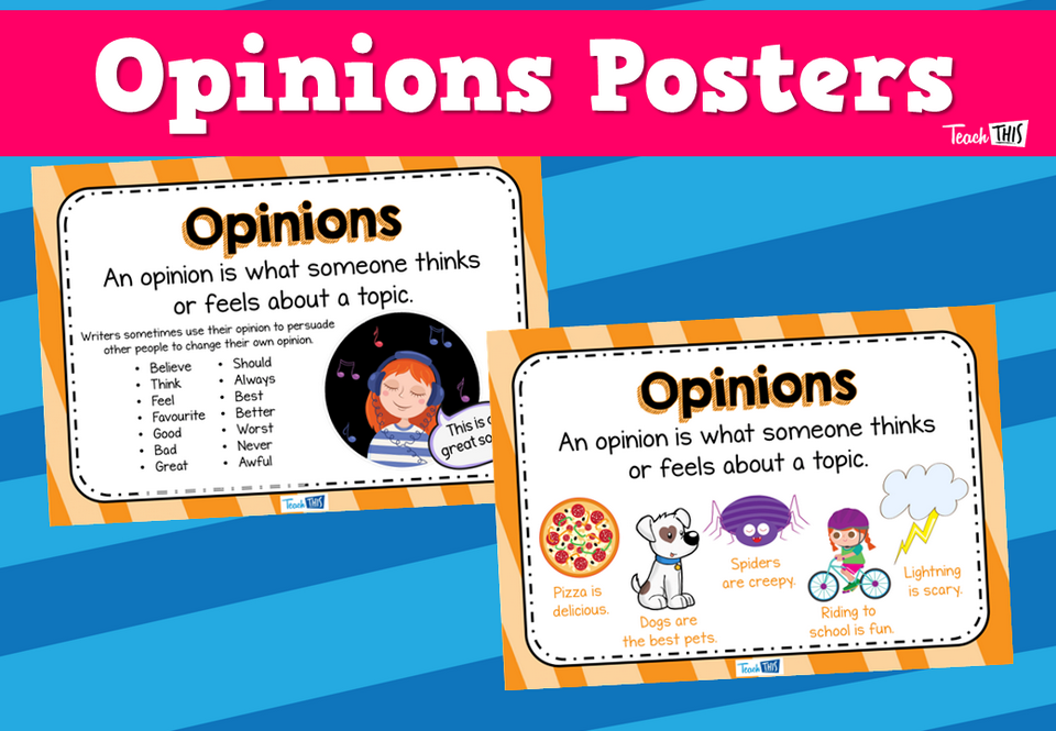 Opinions Posters