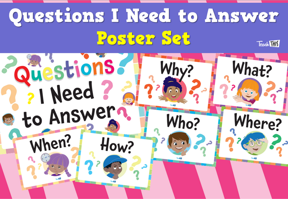 Questions I Need to Answer - Poster Set
