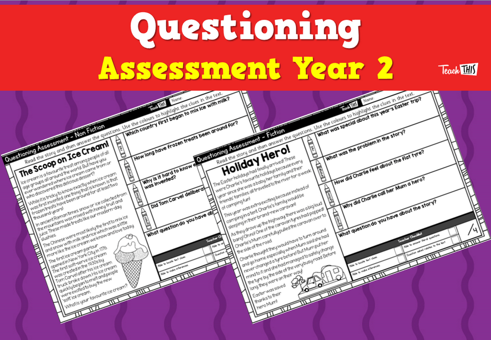 Questioning Assessment Year 2