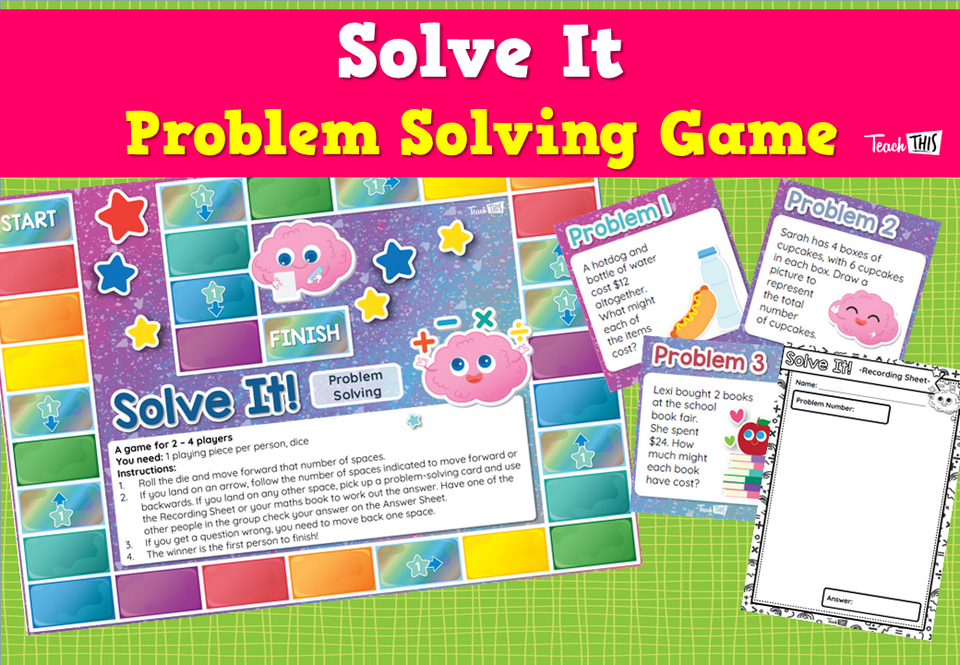 Solve It- Problem Solving Game
