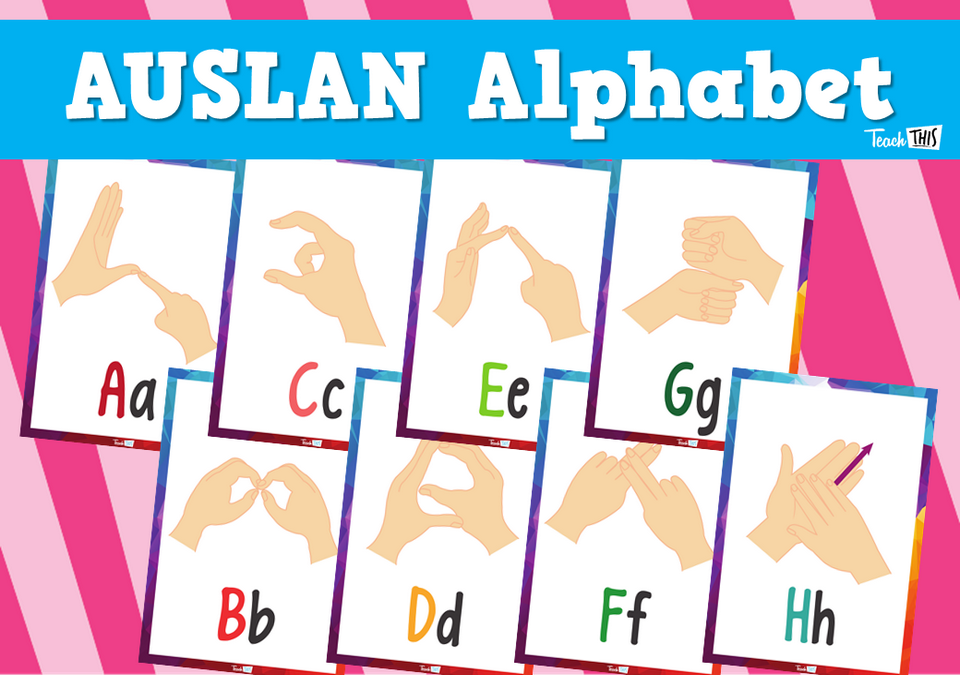 AUSLAN Alphabet