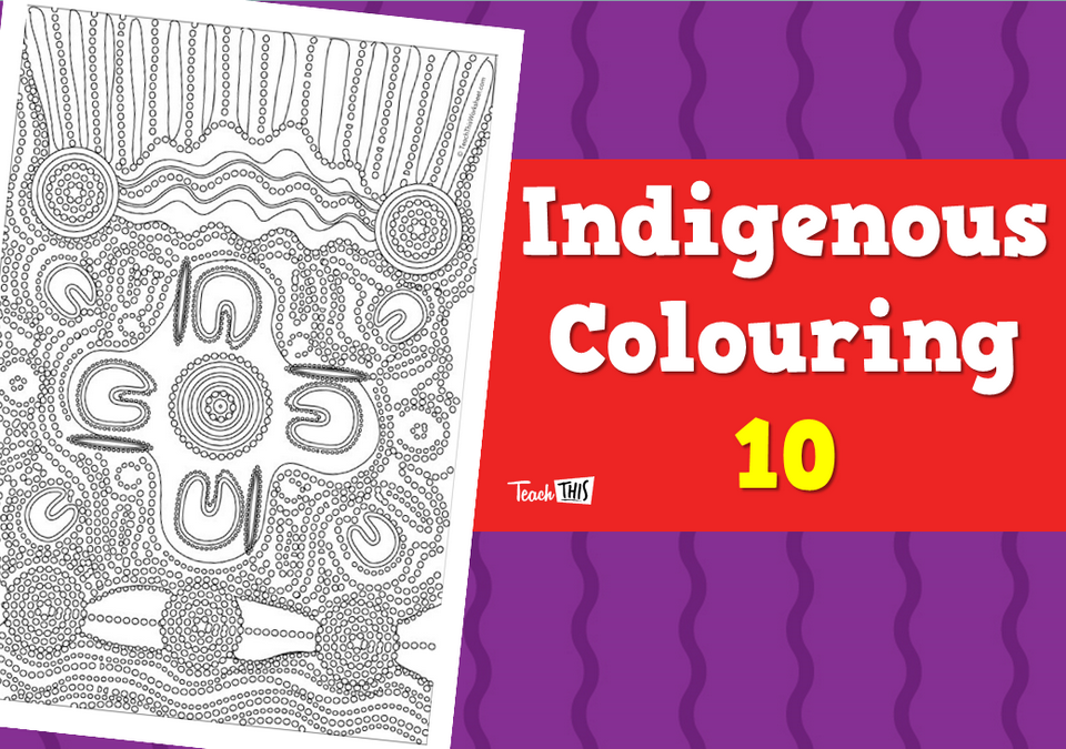 Indigenous Colouring 10