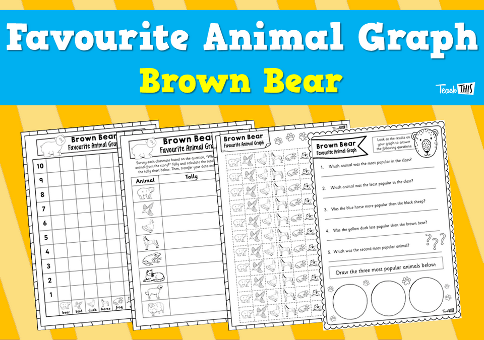 Favourite Animal Graph - Brown Bear