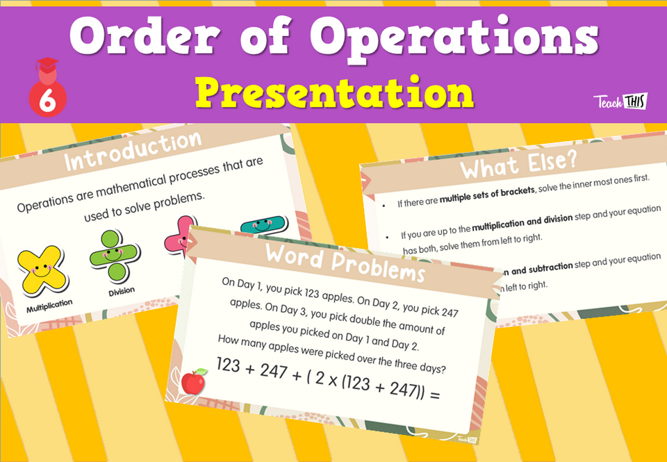 Order of Operations - Presentation