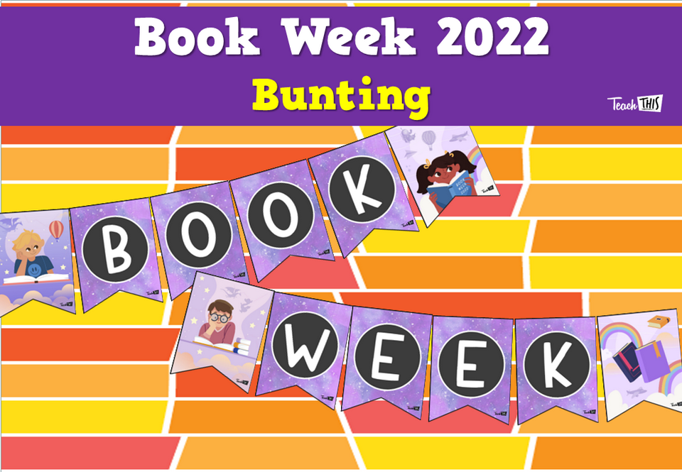 Book Week 2022 - Bunting