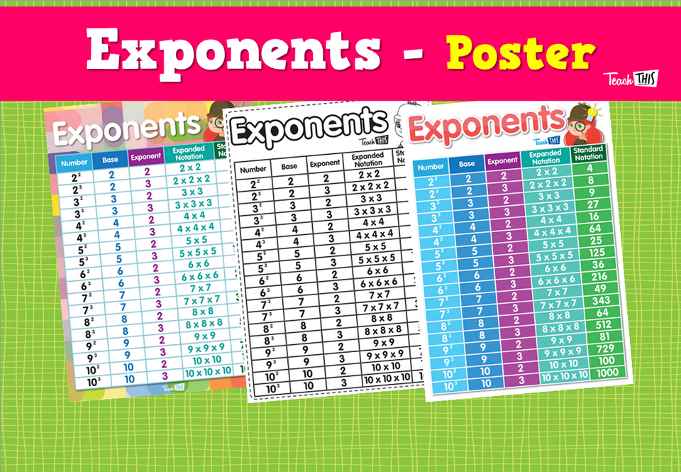 Exponents - Poster
