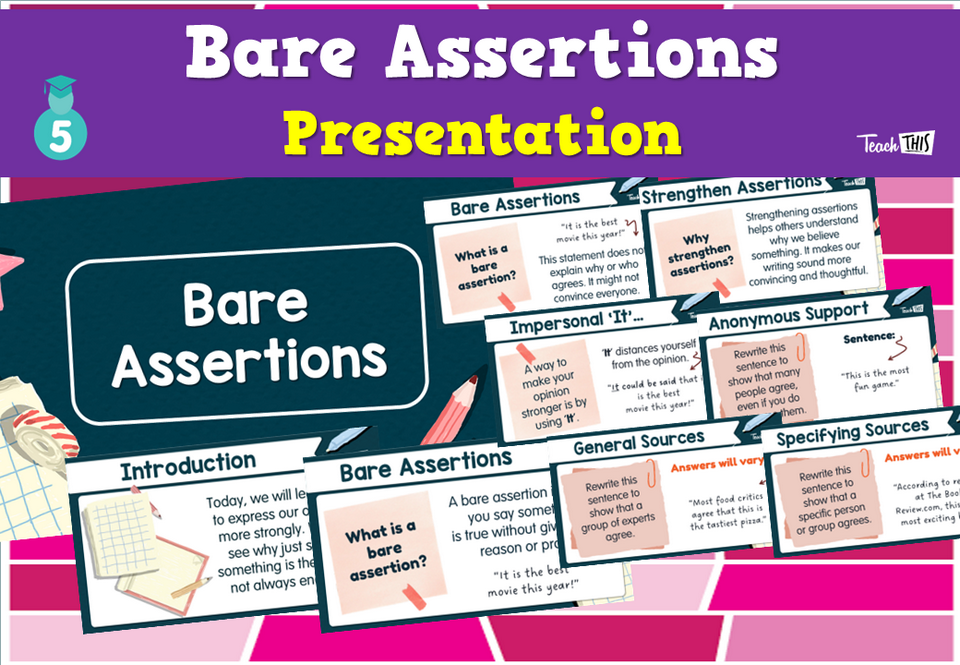Bare Assertions - Presentation