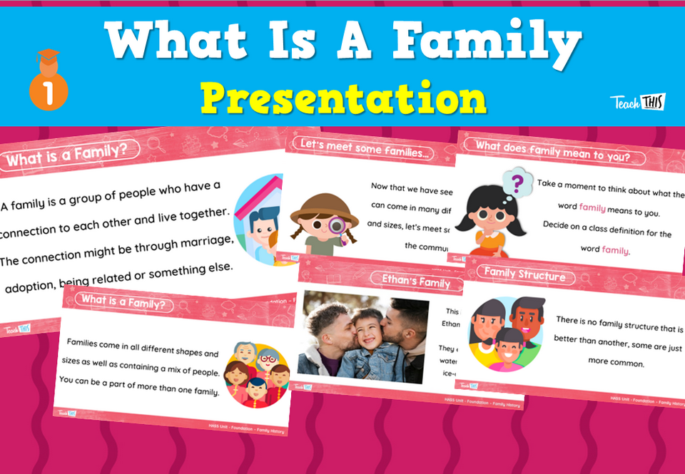 What Is A Family - Presentation