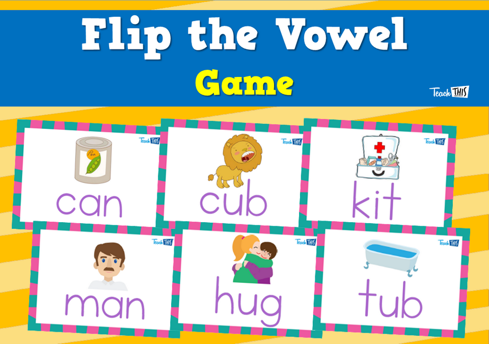 Flip the Vowel - Game