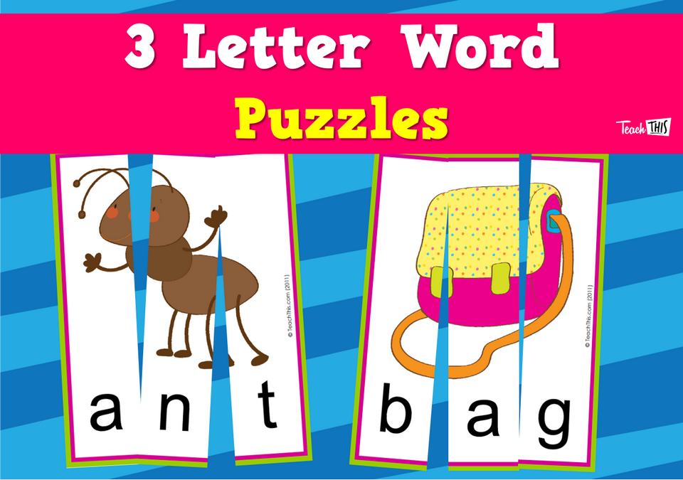 3 Letter Word Puzzles