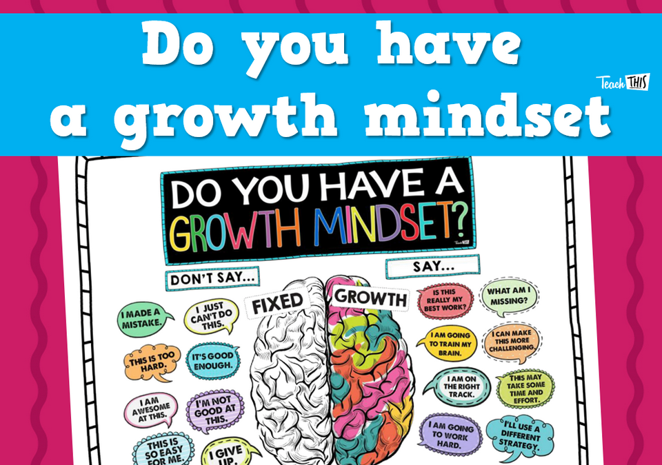 Do You Have a Growth Mindset? - Poster