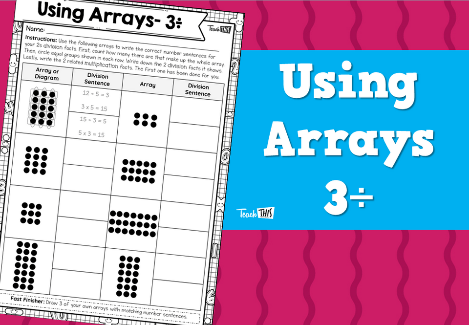 Using Arrays- 3÷