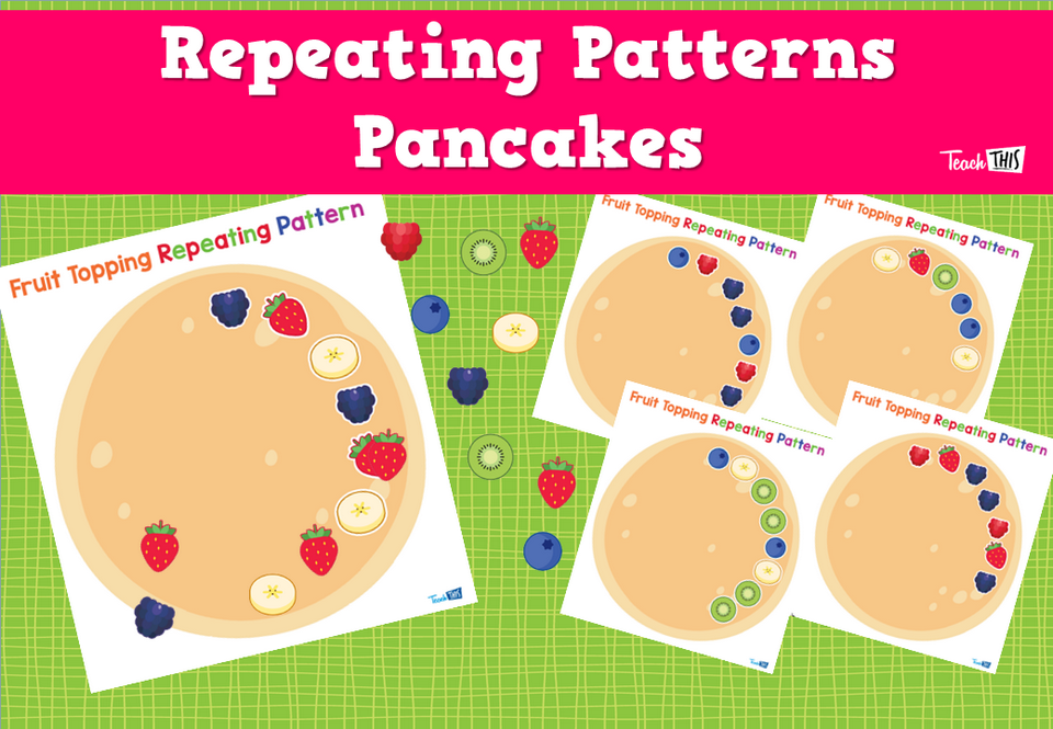 Repeating Patterns Pancakes