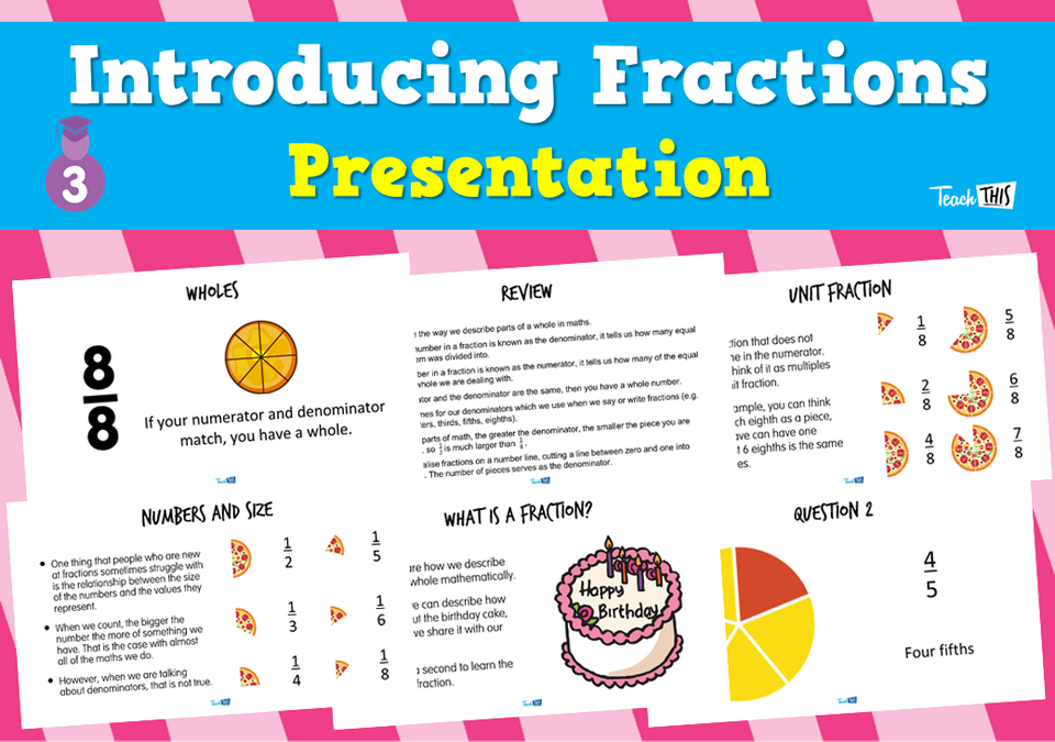 Introducing Fractions - Presentation